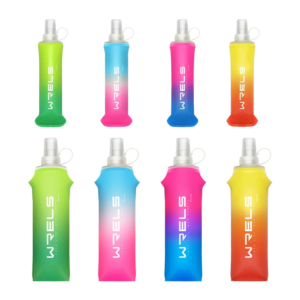 Folding TPU Soft Flask Water Bottle | Portable Hydration for Running