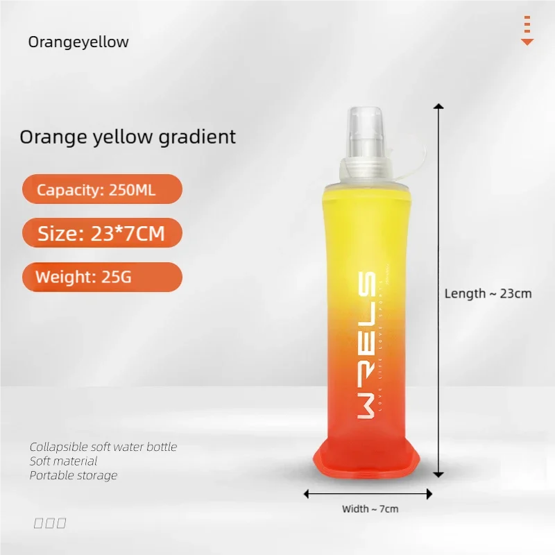 Folding TPU Soft Flask Water Bottle | Portable Hydration for Running