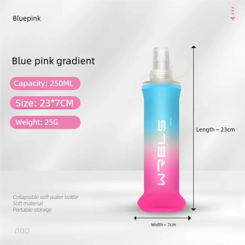 Folding TPU Soft Flask Water Bottle | Portable Hydration for Running