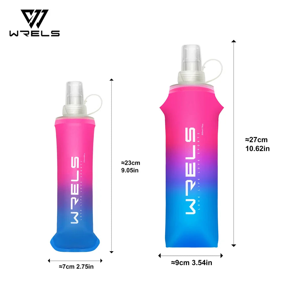 Folding TPU Soft Flask Water Bottle | Portable Hydration for Running